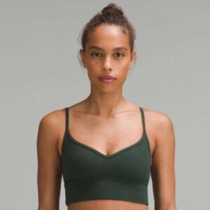 Lululemon Align Sweetheart Bra, Size 6, Green